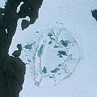 Остатки древнего замка обнаружены в Антарктике